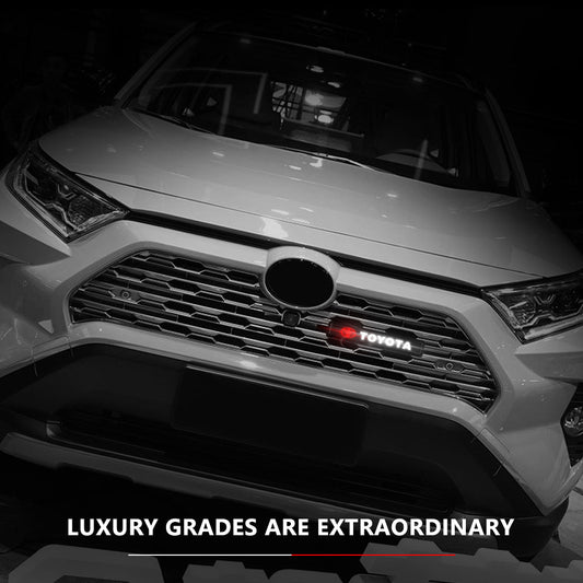 Venta caliente ✨50% de descuento ✨Lámpara LED elegante y atmosférica con logotipo para la parrilla central de su automóvil-ES