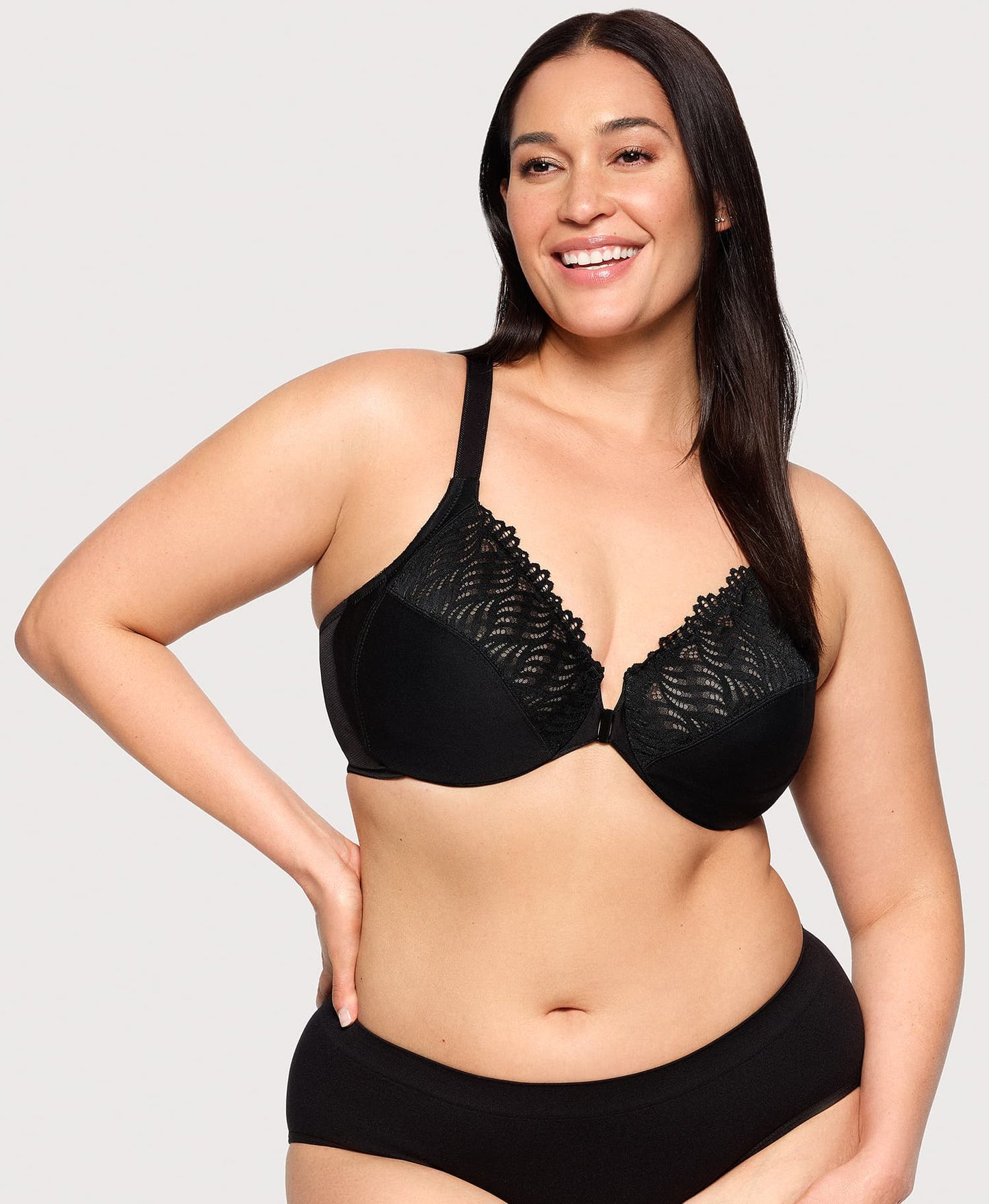 Triumph - (4 τεμ.) - 💖Σουτιέν με κλείσιμο μπροστά και λαιμόκοψη T-GR