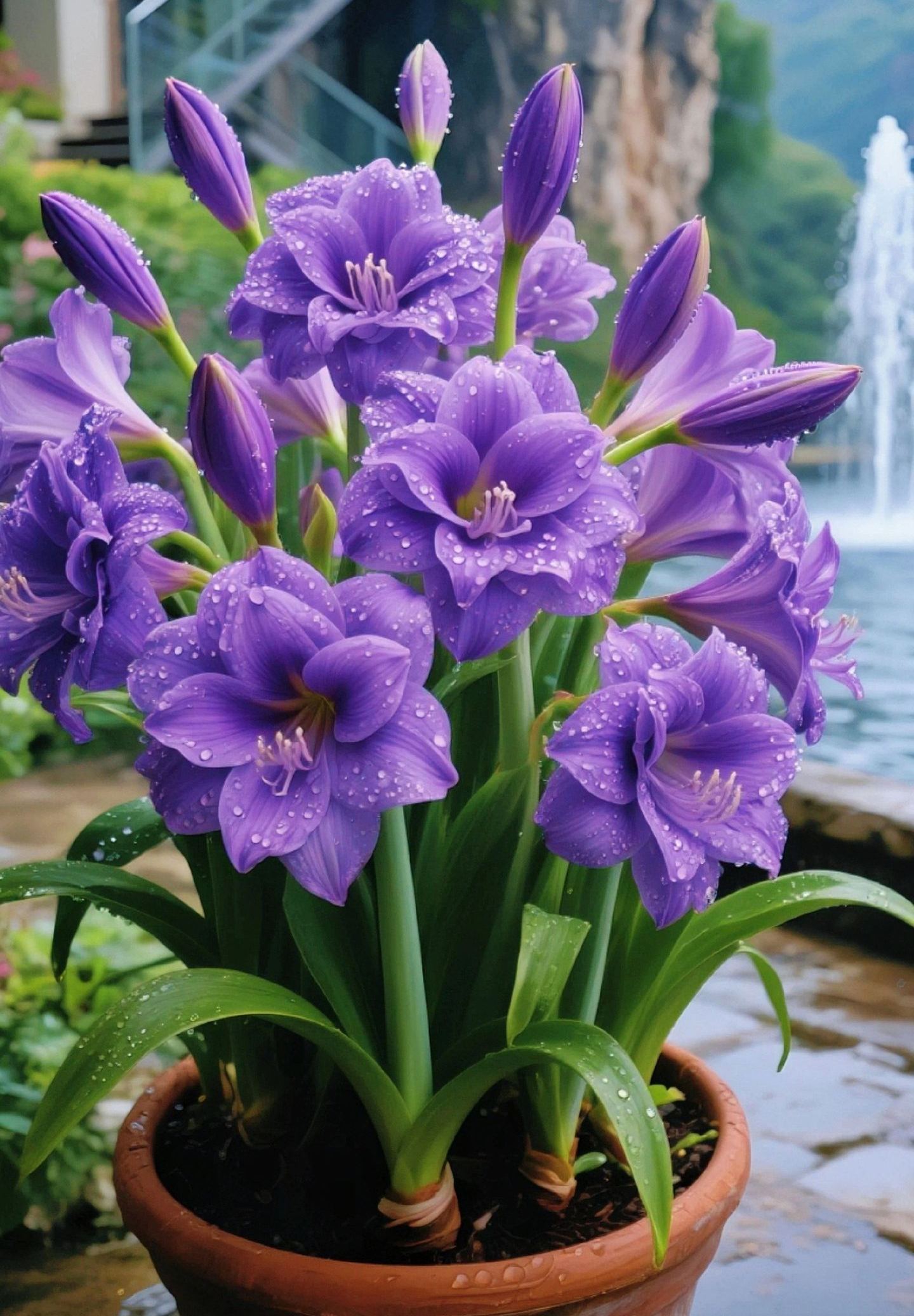 Čebulice dišečega amarilisa z dvojnimi cvetnimi listi-SI