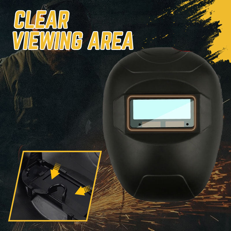 Ελαφριά ανθεκτική μάσκα συγκόλλησης 2 σε 1 και γυαλιά ασφαλείας-GR