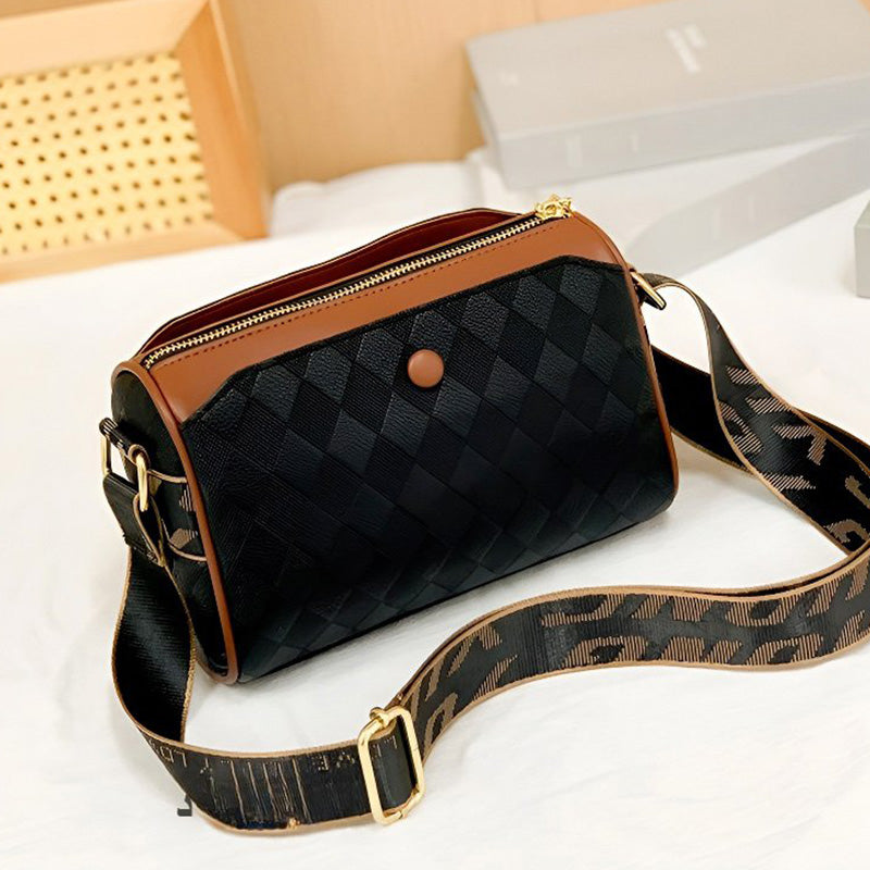 [El mejor regalo para ella] Bolso bandolera de gran capacidad con diseño de diamantes de 3 capas a la moda-ES
