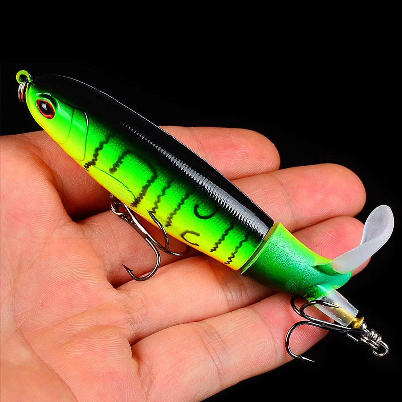 🔥1+1 gratis🔥 Envío de señuelos de pesca giratorios flotantes con polvo🎣-ES