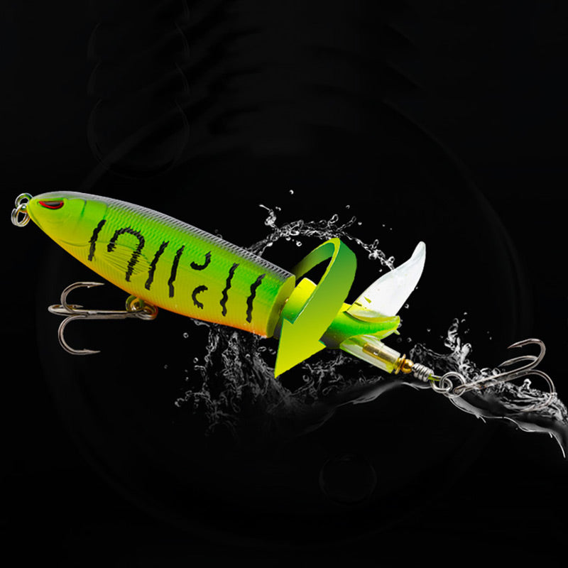🔥1+1 gratis🔥 Envío de señuelos de pesca giratorios flotantes con polvo🎣-ES
