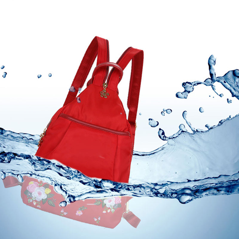 Mochila de mujer multifuncional y portátil con estampado.-ES