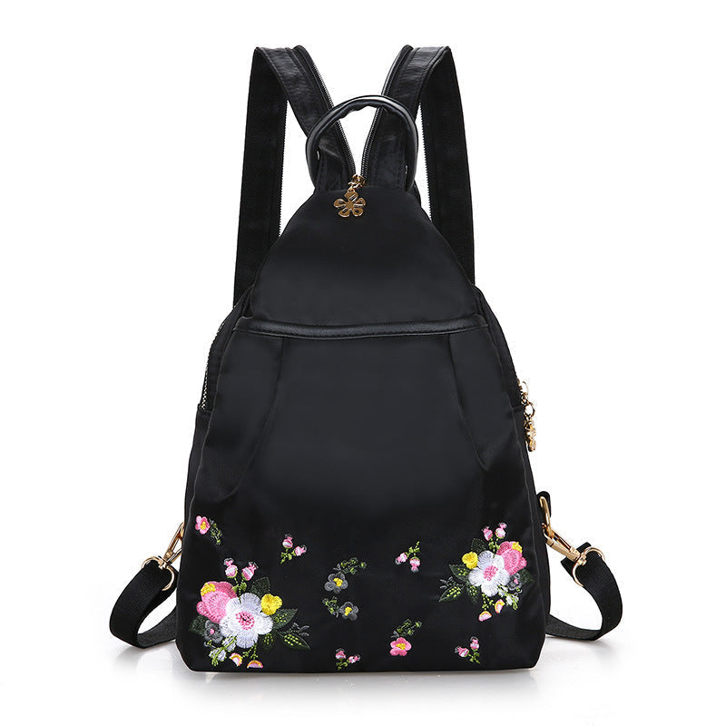 Mochila de mujer multifuncional y portátil con estampado.-ES