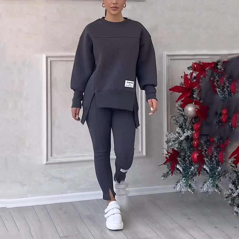 📦Nauja speciali kaina💖Moteriški megztiniai su antblauzdžiais laisvalaikiui-LT
