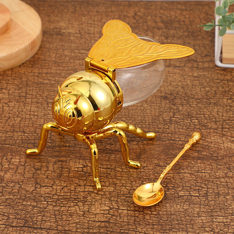 🍯Kreativen retro kozarec za med v obliki čebele - GR