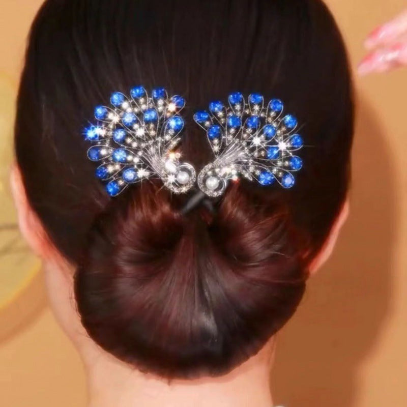 【💞Kupite 1, prejmite 1 brezplačno】🦚Accesorios para el cabello de pavo real retro de moda-ES