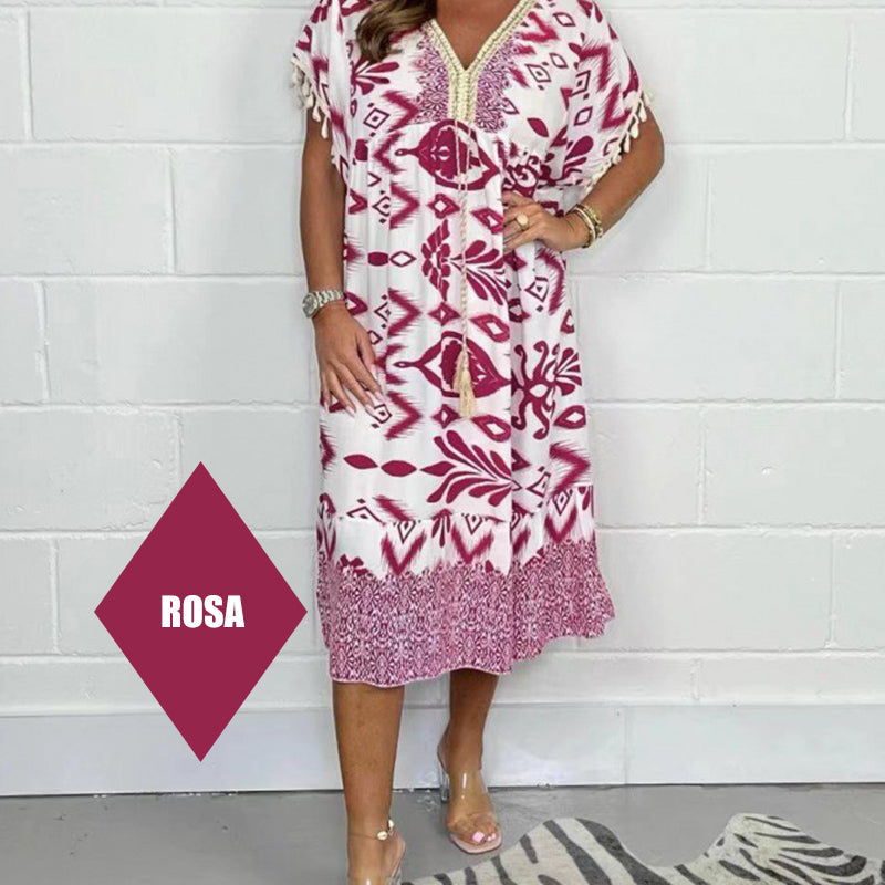 【S-4XL】💃Ilga suknelė su kutais-LT