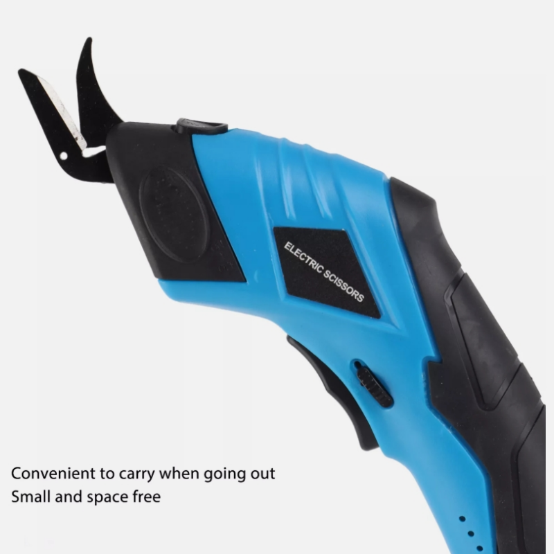 ✂️ Prenosne ročne polnilne električne škarje za rezanje blaga z litijevo baterijo-SI
