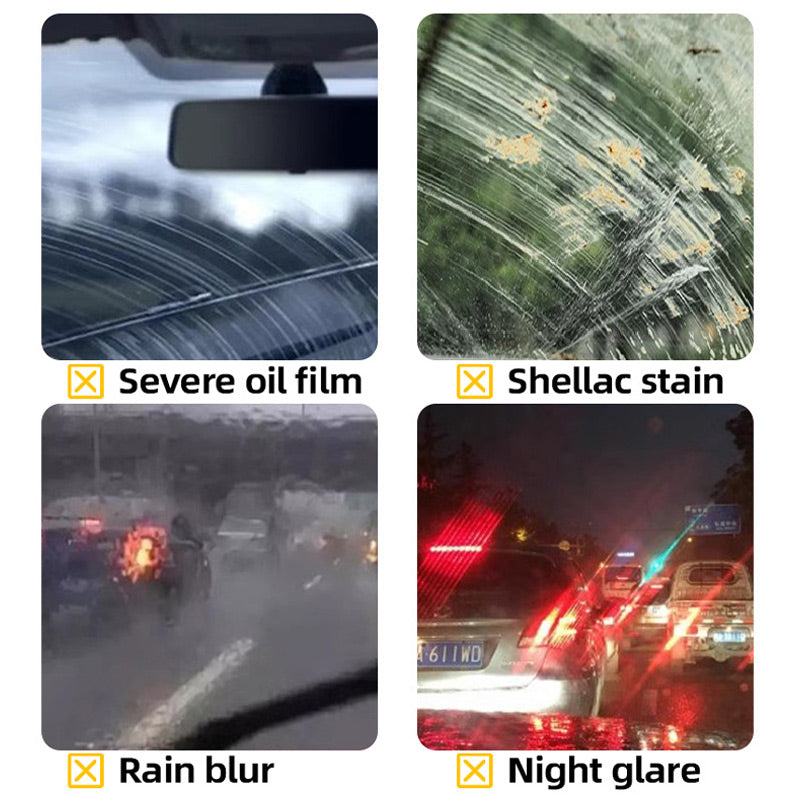🚘Tekočina za poliranje in čiščenje za odstranjevanje prask z avtomobilskih stekel💦-SI