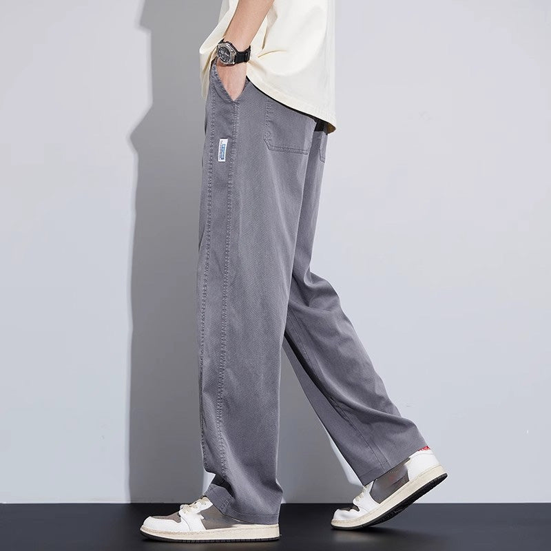 ⏳（M-3XL)🔥Μοδάτα τζιν με ίσια γραμμή και χαμηλό τελείωμα👖 Διαθέσιμο σε 4 χρώματα.-GR