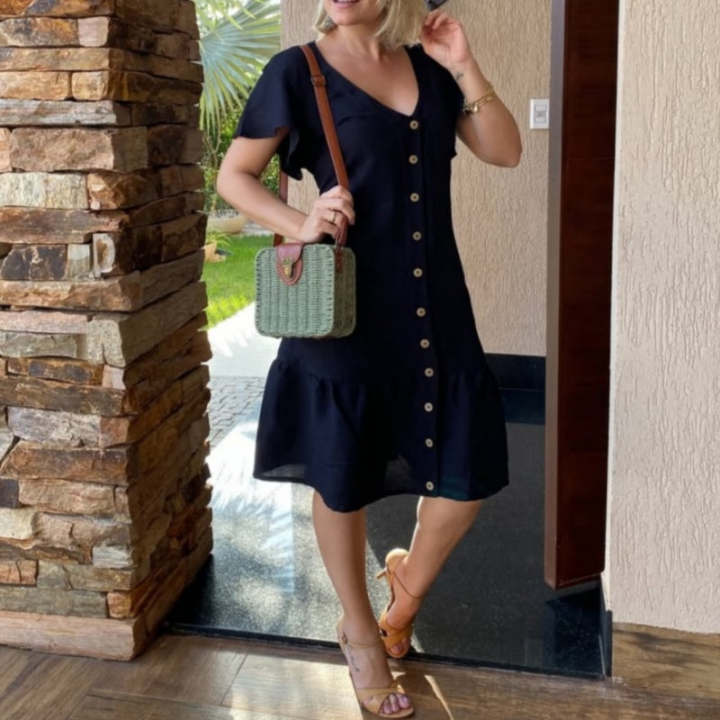 🥰 Laisva obleka su sagomis-LT