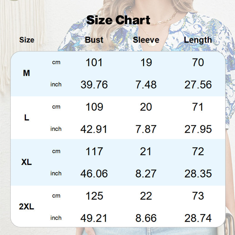 【M-2XL】🌸Γυναικείο Καλοκαιρινό τοπ με λαιμόκοψη-GR