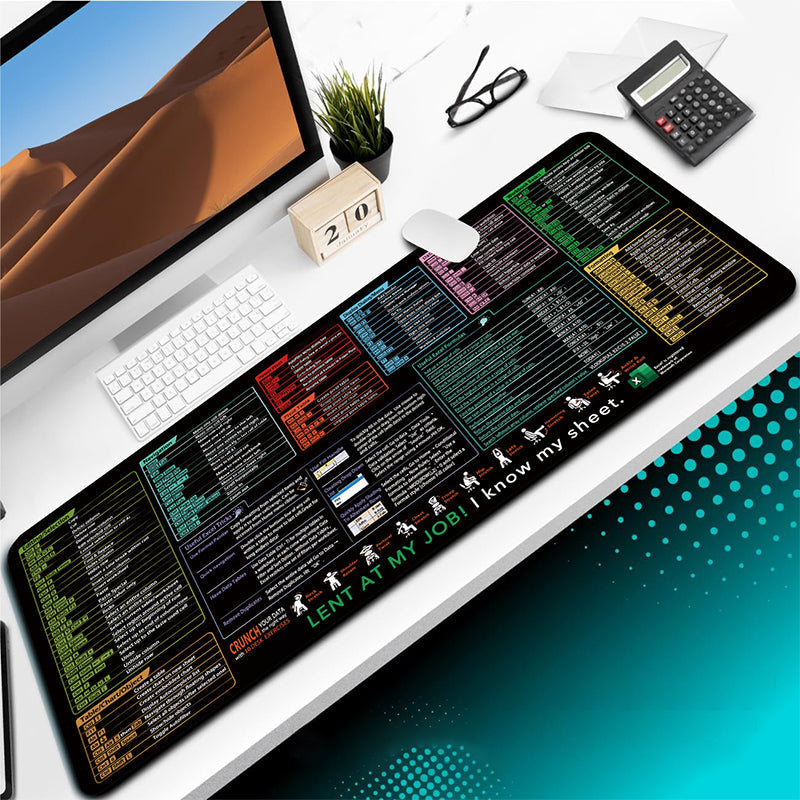 🔥 Atsparus dėmėms, neslystantis stalo kilimėlis biurams 🧠💻-LT