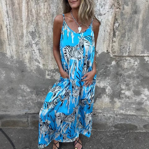 💙Materiška marginta obleka s hrbtom su petnešėlės-LT