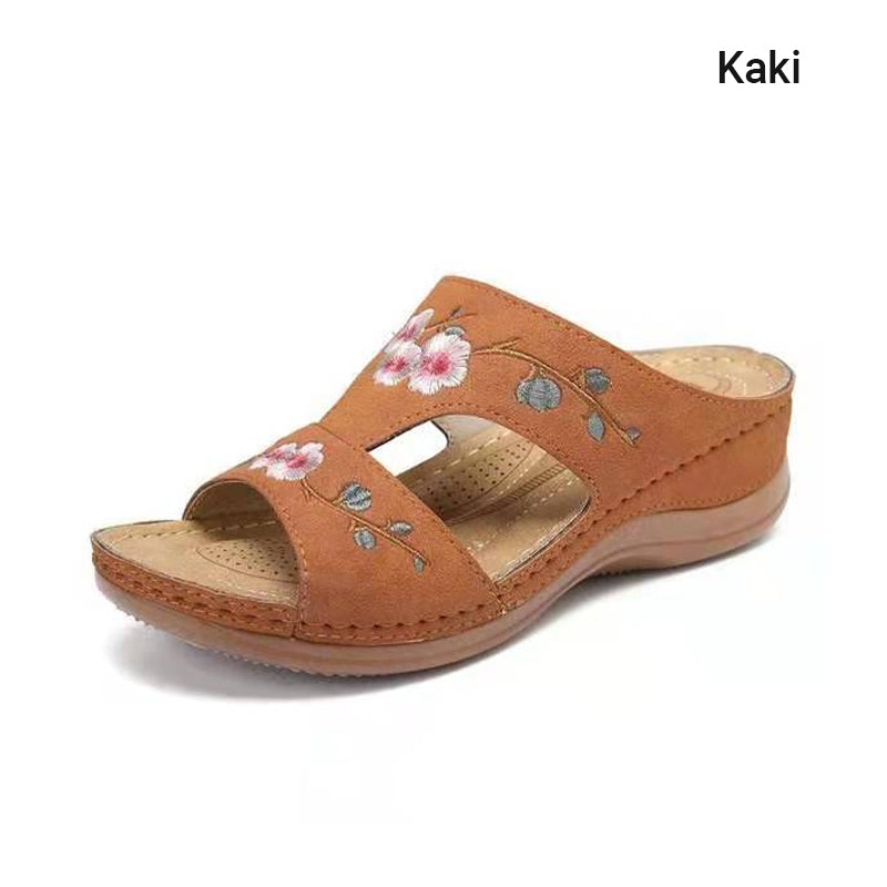 🏖️Patogios moteriškos atviros platformos šlepetės-LT