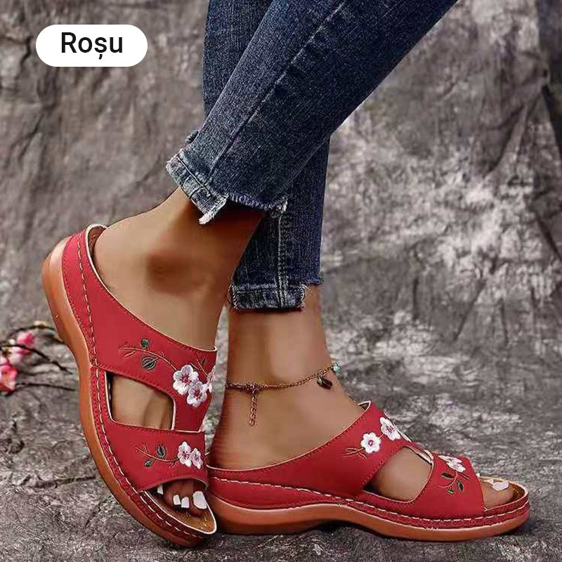 🏖️Patogios moteriškos atviros platformos šlepetės-LT