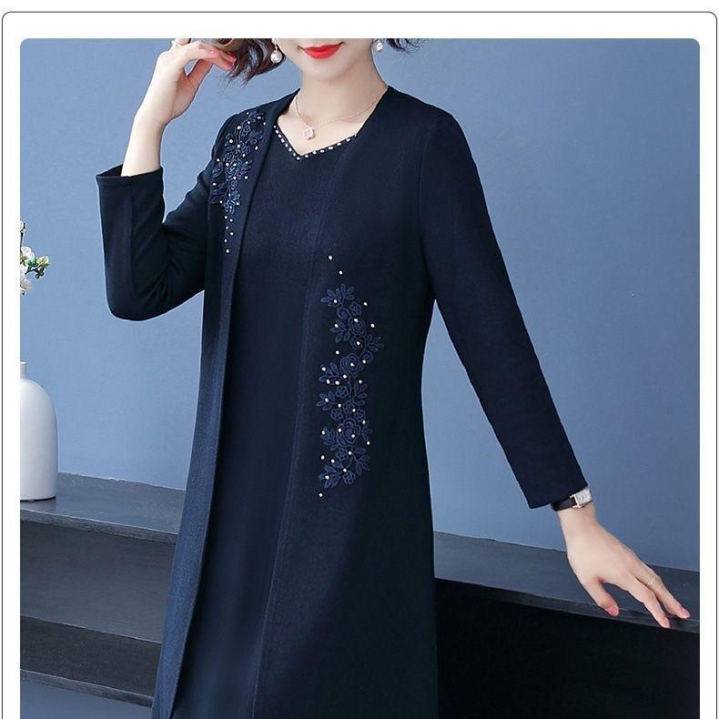 Κομψό γυναικείο σετ δύο τεμαχίων με σακάκι και φόρεμα-GR