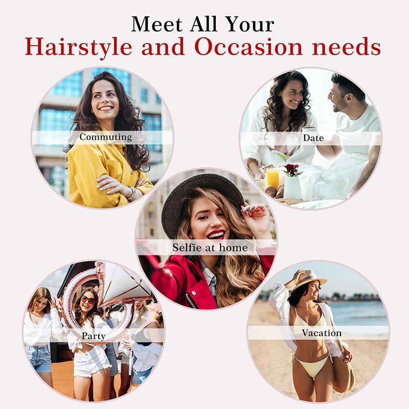 Εξαιρετικά λεπτό σίδερο για μπούκλες 3/8 ίντσας για λεπτές, ελαστικές μπούκλες που μοιάζουν με μαλλί-GR