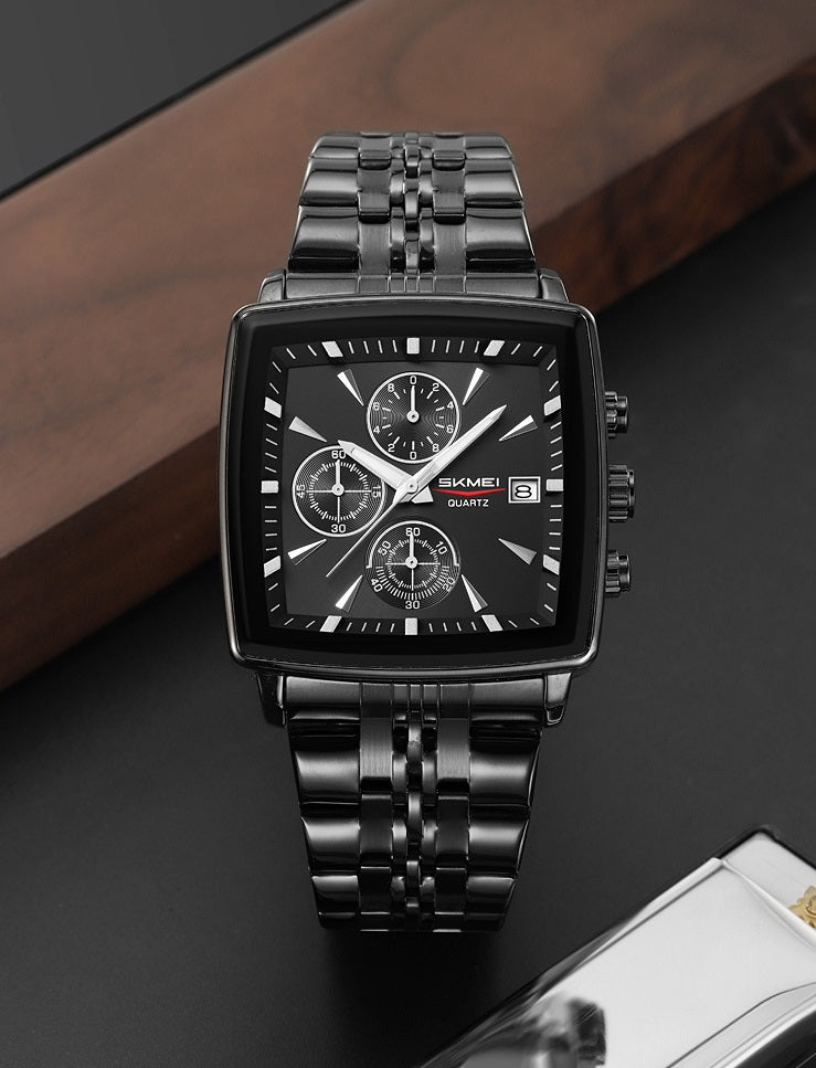 ⌚Πολυλειτουργικό αδιάβροχο ρολόι χαλαζία για άνδρες-GR