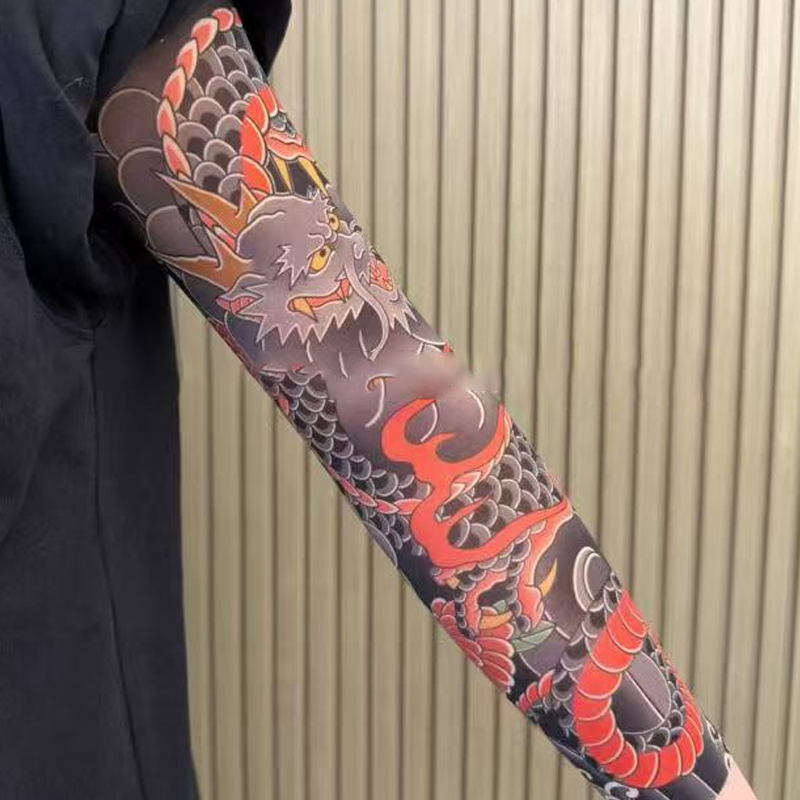 🔥Nauja tendencia ❤️‍🔥 Itin plonos tatuirotės rašto rankovės nuo sālūs-LT