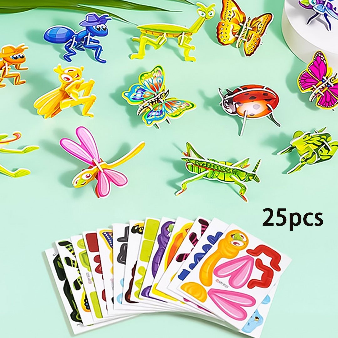 🎁Zadnji dan promocije 50 % POPUSTA🔥2025 Izobraževalna 3D risana sestavljanka