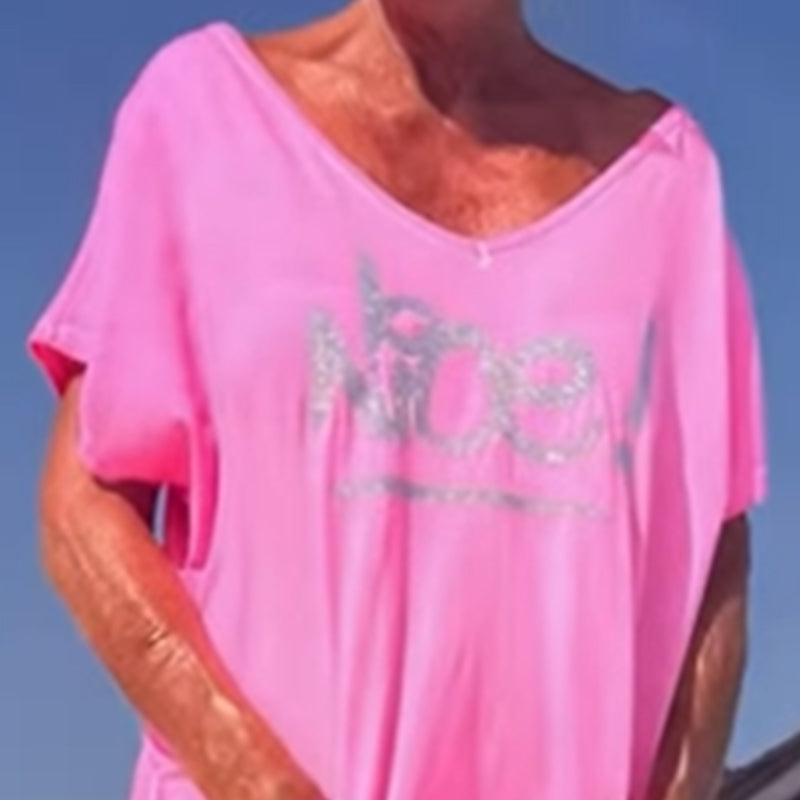 💖【S~5XL】Ženski potiskani kombinezon za večje velikosti z žepi-SI
