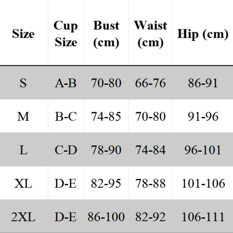 👙 Moteriškas dviejų dalių maudymosi kostiumėlis su raštais-LT