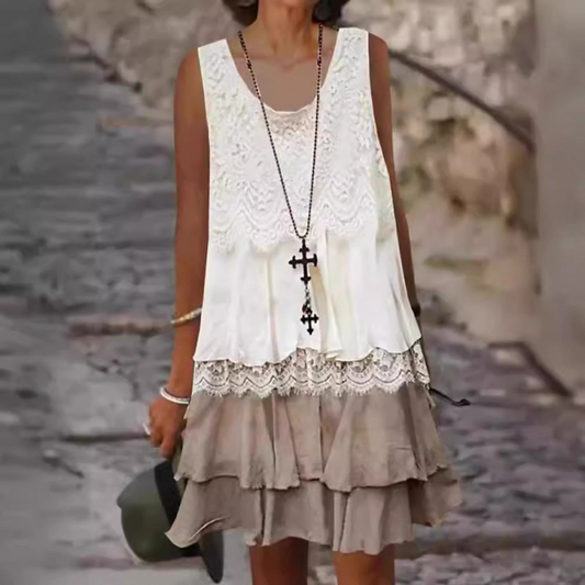 🔥Moteriška madinga berankovė lopinė suknelė👗-LT