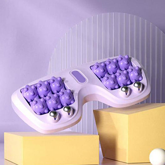 💜🦶 Φορητό διπλό μασάζ ποδιών - χαλάρωση οπουδήποτε, οποτεδήποτε-GR