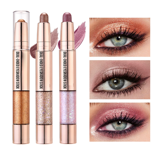 Κρεμώδες μολύβι διπλής σκιάς ματιών-ER