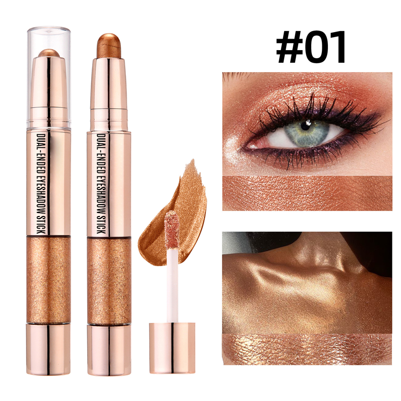 Κρεμώδες μολύβι διπλής σκιάς ματιών-ER