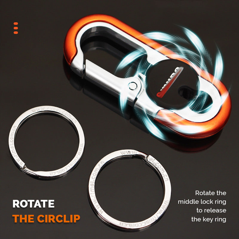 😎Μεταλλική αλυσίδα κλειδιών αυτοκινήτου-GR