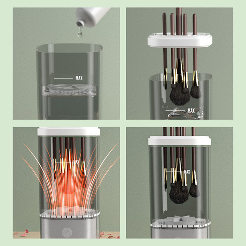 Αυτόματο καθαριστικό πινέλων καλλυντικών-GR