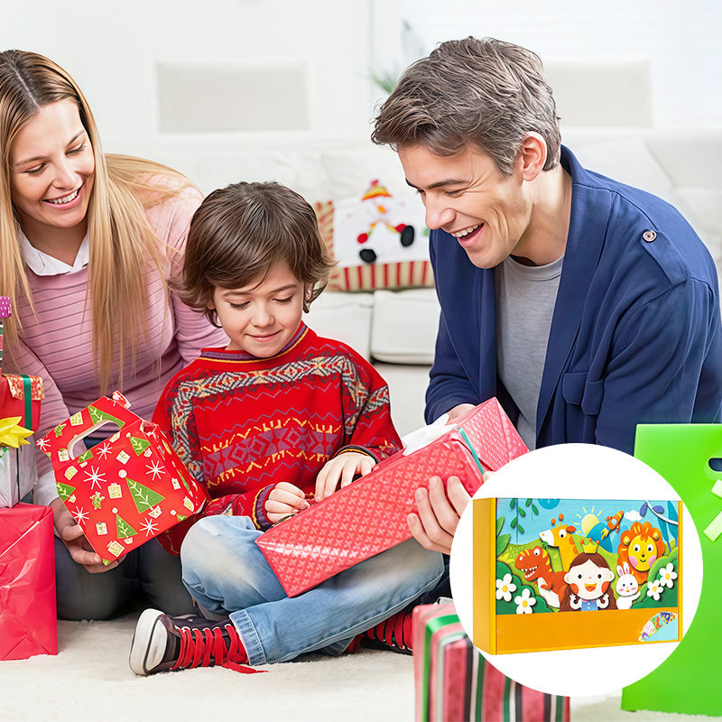 🧩🎨Φτιάξτε μόνοι σας 3D αυτοκόλλητα από EVA για παιδιά🎁-GR