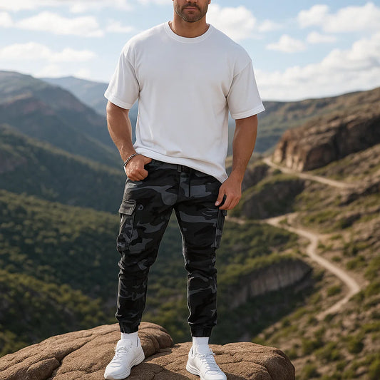 【S-3XL】🏞️Kamufliažinės darbo kelnės lauko naudojimui-LT