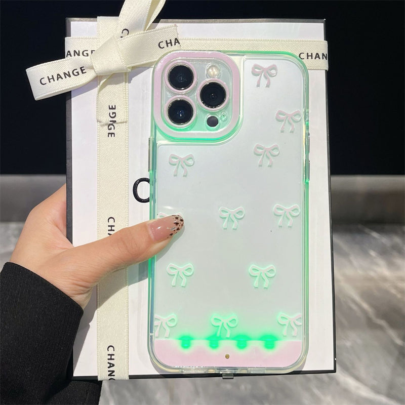 ✨Vroče prodajano📱Ovitek za mobilni telefon z bleščečo pentljo-SI