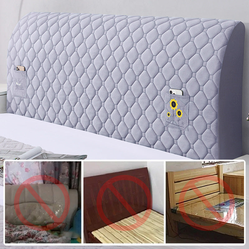 💥Funda de cabecero tapizada elástica🛏️-ES