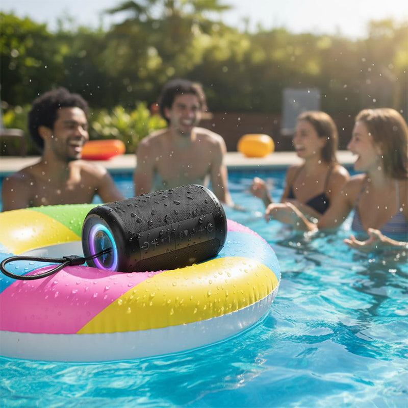 🎵 Prenosni vodoodporni Bluetooth zvočnik-SI