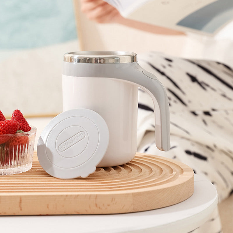 🎁50 % nuolaida ribotą laiką, automatinis kavos puodelis su magnetiniu maišikliu ir dangteliu❄️-LT