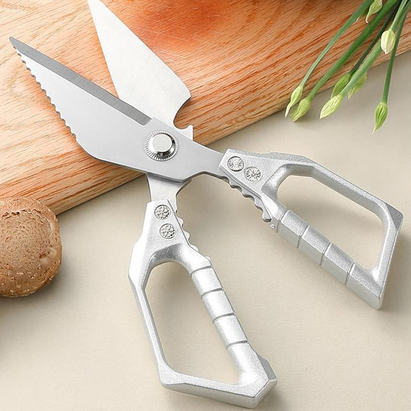 Tijeras de cocina multifuncionales y duraderas.-ES