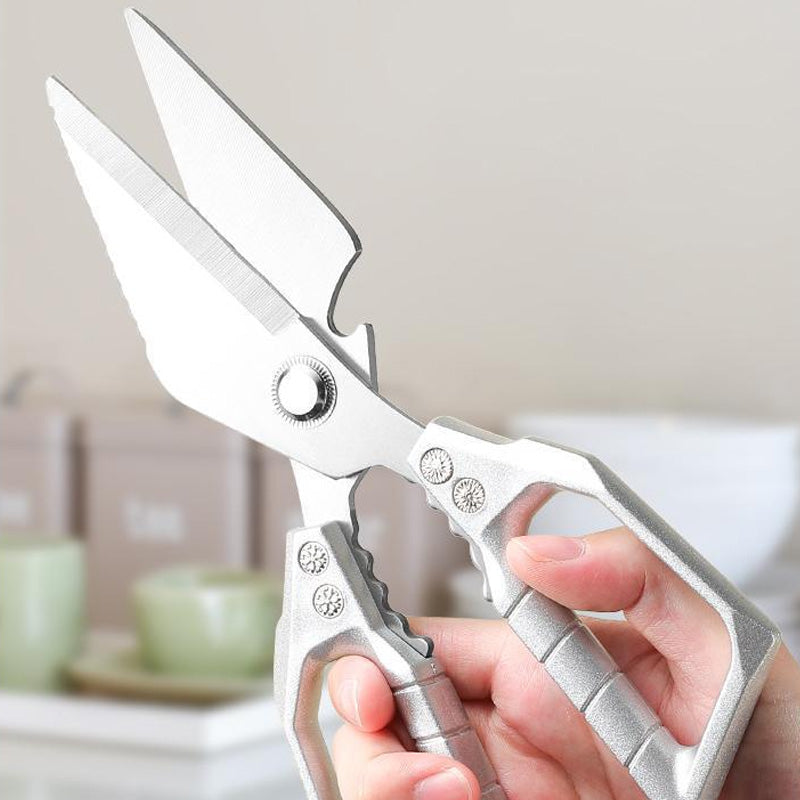 Tijeras de cocina multifuncionales y duraderas.-ES