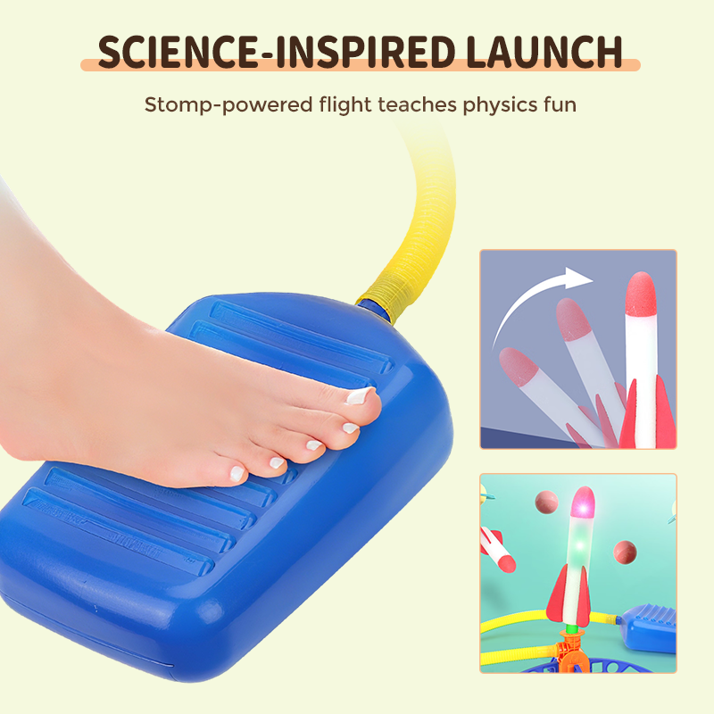 Lanzacohetes LED para niños-ES