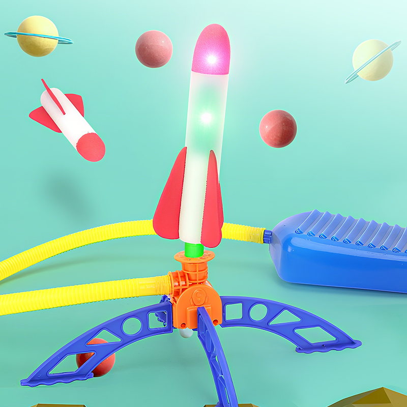 Lanzacohetes LED para niños-ES