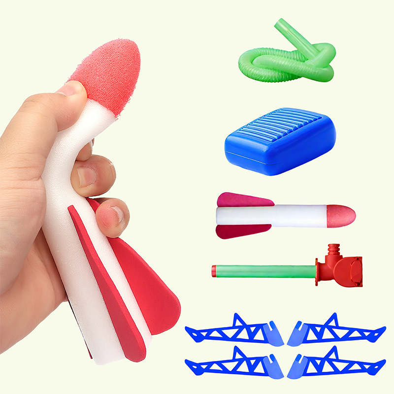Lanzacohetes LED para niños-ES