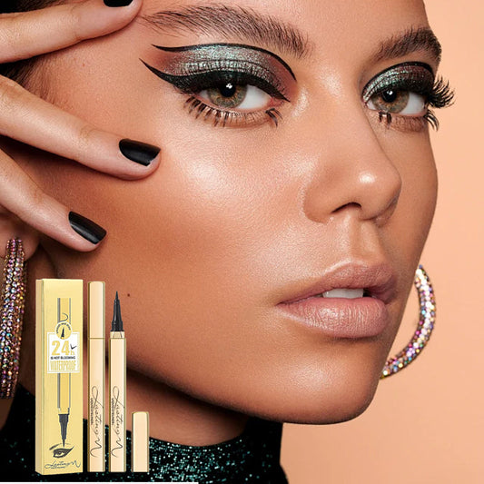 🔥1+1 δώρο✨Υγρό eyeliner μακράς διαρκείας, αδιάβροχο - τέλος στο μουτζουρωμένο eyeliner!-GR