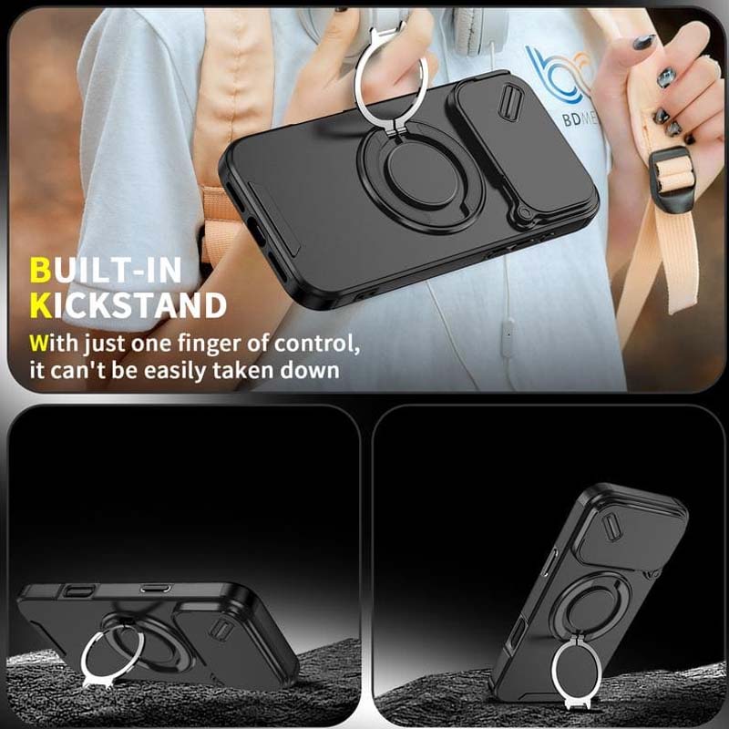 🔥Magnetni ovitek za telefon s stojalom za iPhone✨-SI