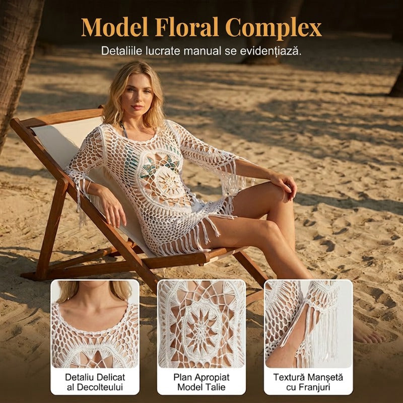 🌸 Heklani kupaći kostim – boho stil, udoban i savršen za ljeto 2026.! 🌞👙-HR